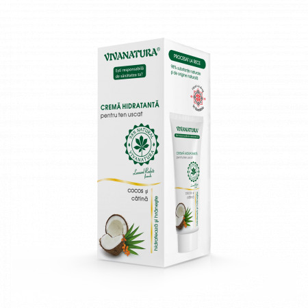 Crema de fata hidratanta pentru ten uscat 75ml – Leonard Radutz Formula – VivaNatura