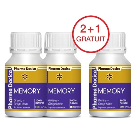 Memory 2+1 Gratuit, 180 capsule x 3
