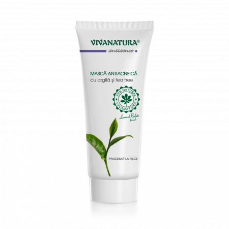 Masca Antiacneica cu argila si tea tree 75 ml – Leonard Radutz Formula – VivaNatura