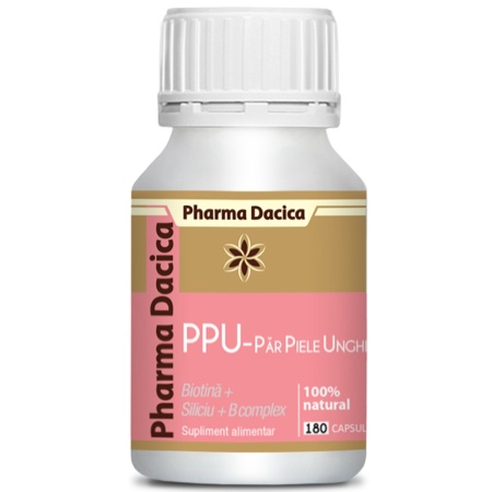 PPU – Par, Piele, Unghii, 180 capsule