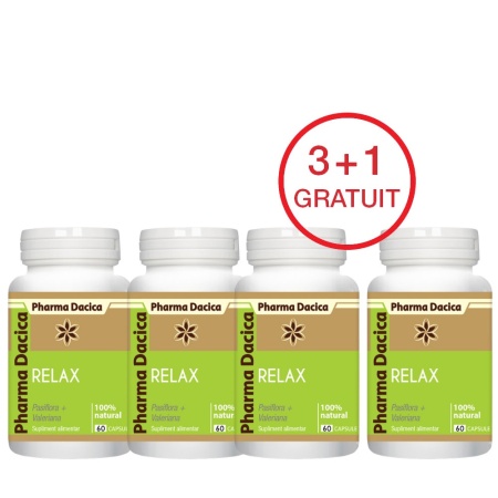 Relax 3+1 Gratuit, 60 capsule x 4