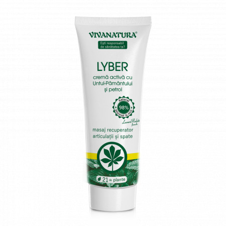Lyber – crema activa cu Untul Pamantului si Petrol - 250 ml – Leonard Radutz Formula – VivaNatura
