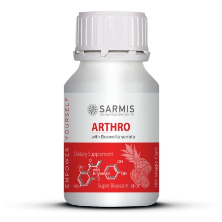 ARTHRO cu Bromelaina (180 cps veg)