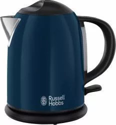 Fierbator Russell Hobbs Royal Blue 20193-70, 2200 W, 1 l, Negru/Albastru