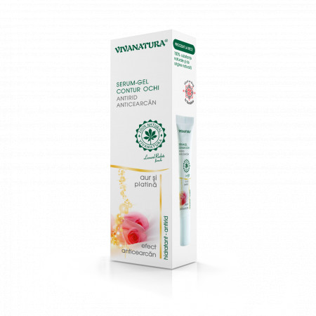 Serum-Gel Contur Ochi Antirid Anticearcan 15 ml – Leonard Radutz Formula – VivaNatura