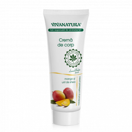 Crema de corp cu mango si unt de shea 250 ml – Leonard Radutz Formula – VivaNatura
