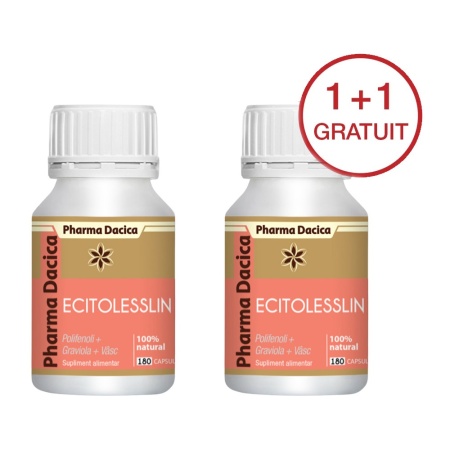 Ecitolesslin 1+1 Gratuit , 180 capsule x 2