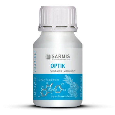 OPTIK cu Bromelaina (180 cps veg)