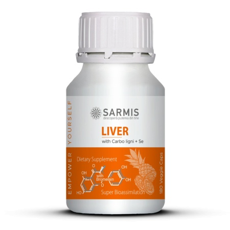 LIVER cu Bromelaina (180 cps veg)