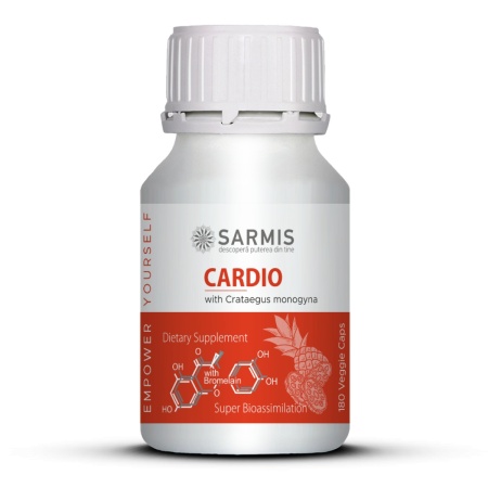 CARDIO cu Bromelaina (180 cps veg)