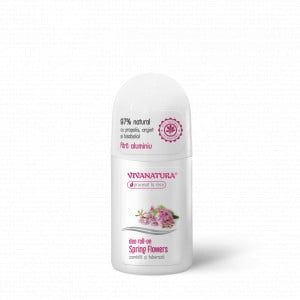 Deo roll-on natural Spring Flowers Zambila si Tuberoza, 50ml – Leonard Radutz Formula – VivaNatura