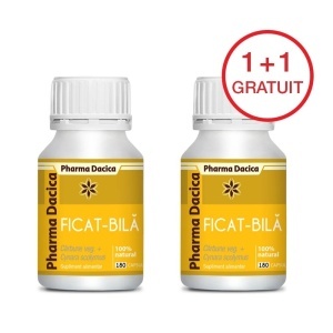 Ficat-Bilă 1+1 Gratuit, 180 capsule x 2 - Img 3