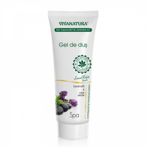 Gel de dus Spa cu lavanda si ceai verde, 250 ml – Leonard Radutz Formula – VivaNatura - Img 3