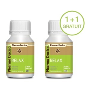 Relax 1+1 Gratuit, 180 capsule x 2