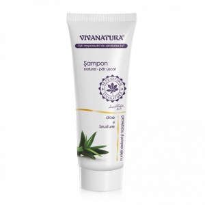 Sampon cu aloe si brusture pentru par uscat 250 ml – Leonard Radutz Formula – VivaNatura - Img 2