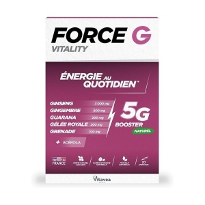 Force G Vitality, energie zilnică, 10 fiole, 100 ml