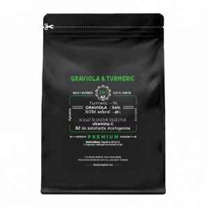 Graviola & Turmeric 400g (60 portii) - Img 4