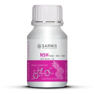NSH - nails, skin, hair cu Bromelaina (180 cps veg) - Img 4
