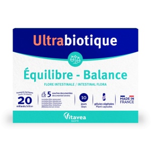 Ultrabiotique Équilibre, Probiotic microbiom, 10 capsule vegetale - Img 2