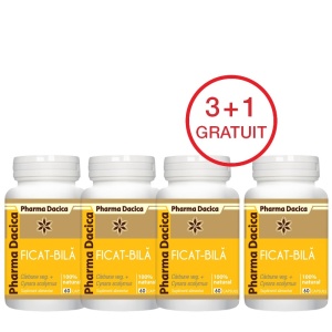 Ficat-bilă 3+1 Gratuit, 60 capsule x 4 - Img 3