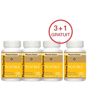 Ficat-bilă 3+1 Gratuit, 60 capsule x 4 - Img 4