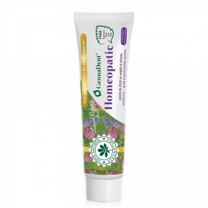 GennaDent Homeopatic - pasta de dinti naturala 100 % cu argila si plante, fara fluor, 150 ml - Leonard Radutz formula - VivaNatura - Img 4