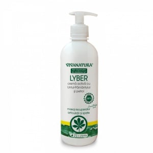Lyber – crema activa cu Untul Pamantului si Petrol - 500 ml – Leonard Radutz Formula – VivaNatura - Img 4