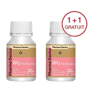 PPU – Par, Piele, Unghii 1+1 gratuit, 180 capsule x 2 - Img 3