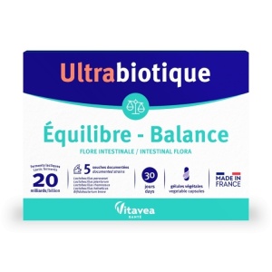 Ultrabiotique Équilibre, Probiotic pentru echilibrul microbiomului, 30 capsule vegetale - Img 5