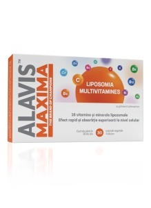 ALAVIS™ MAXIMA LIPOSOMIA MULTIVITAMINES, 30 capsule vegetale Pullulan - Img 5