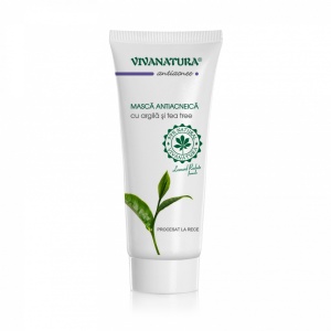 Masca Antiacneica cu argila si tea tree 75 ml – Leonard Radutz Formula – VivaNatura - Img 2