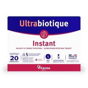 Ultrabiotique Instant, Probiotic în diareea acută, 10 capsule vegetale - Img 4