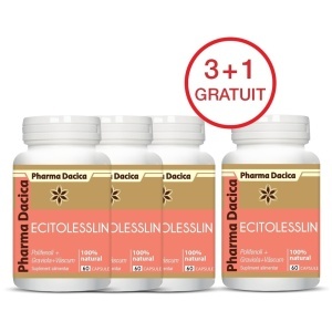 Ecitolesslin 3+1 Gratuit, 60 capsule x 4 - Img 3