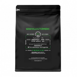 Graviola & Turmeric 400g (60 portii) - Img 3