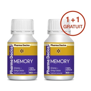 Memory 1+1 Gratuit, 180 capsule x 2 - Img 4