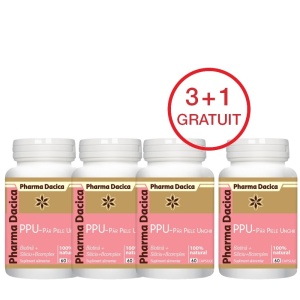 PPU – păr, piele, unghii 3+1 Gratuit, 60 capsule x 4 - Img 4