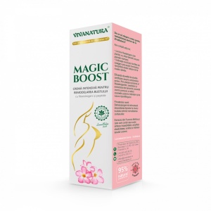 Crema intensiva pentru remodelarea bustului cu fitoestrogeni si peptide MAGIC BOOST, 145 ml – Leonard Radutz Formula – VivaNatura - Img 4