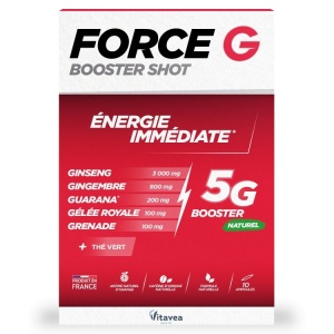 Force G Booster Shot, energie imediată, 10 fiole, 100 ml - Img 3