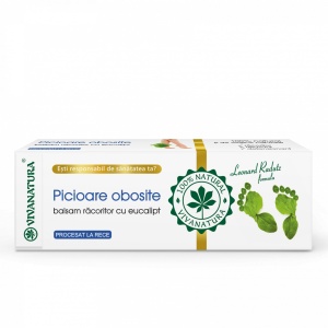 Picioare obosite – balsam racoritor cu eucalipt 75 ml – Leonard Radutz Formula – VivaNatura - Img 2