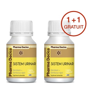 Sistem urinar 1+1 Gratuit, 180 capsule x 2 - Img 2