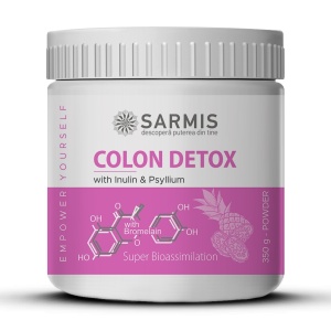Colon Detox cu Bromelaina - pulbere - 300 g - Img 4