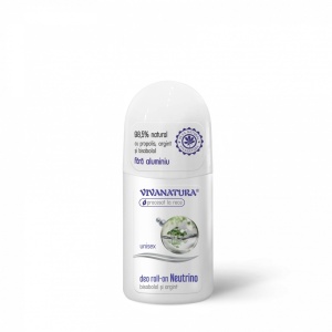 Deo roll-on natural Neutrino unisex, 50 ml – Leonard Radutz Formula – VivaNatura - Img 4