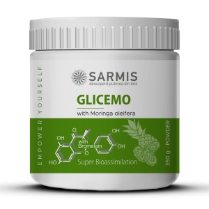 Glicemo cu Bromelaina - pulbere - 300 g - Img 2