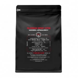 Telomerase Instant Coffee 10in1 - 600g (30 de portii) - Img 3