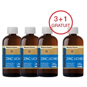 Zinc Lichid 3+1 Gratuit, 480 ml x 4 - Img 2
