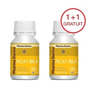 Ficat-Bilă 1+1 Gratuit, 180 capsule x 2 - Img 4