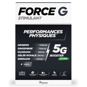 Force G Stimulant, performanță fizică, 10 fiole, 100 ml - Img 4