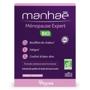 Manhaé Menopause Expert BIO, 60 capsule vegetale – pentru 2 luni - Img 3