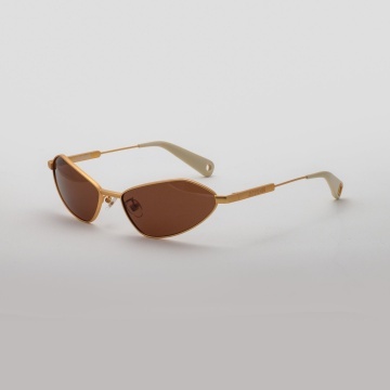 Ochelari de soare Jacquemus Bambino Metal Gold - Img 2