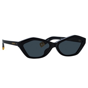 Ochelari de soare Jacquemus Bambino Black - Img 2